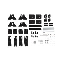 BASERACK GUTTER 4 LEG KIT H2 ARB : Galerie de toit 4x4 solide